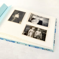 blue-photo album-coptic-handmade-london