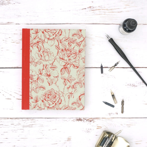 Mint Green and Rose Notebook