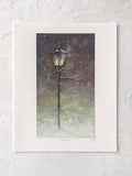 'Tranquillity' - A Snowy Night Fine Art Print
