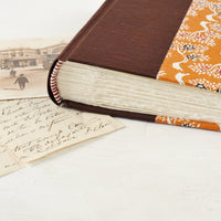 autumnal-small-photo album-deckled pages-traditional-handmade-london
