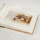 autumnal-small-photo album-tissue inserts-traditional-handmade-london