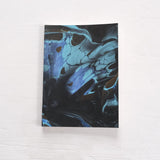 Limited Edition: Blue and Gold Marbled Notebook 03