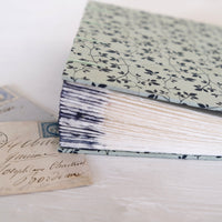 Pale Green with Blue Tendril Coptic Album