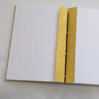 Mint Gold Coptic Notebook