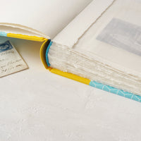 summer-photo album-traditional-deckled paper-handmade-london