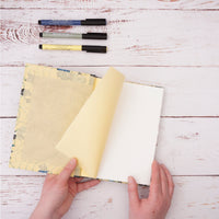 Yellow and Blue Notebook